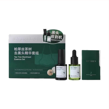 Set pentru îndepărtarea punctelor negre cu Tea Tree – Curățare profundă a porilor, Strângerea porilor, plasturi nazali