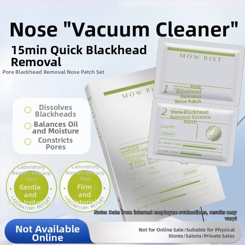 Porų formavimo nosies pleistrų rinkinys – inkštirų šalinimas, riebalų kontrolė, T-zonos priežiūra, 10 pleistrų (6 g×5 + 4 g×5)