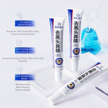 Dr. dumei Mască nazală pentru îndepărtarea punctelor negre – curățare profundă a porilor, exfoliere, strângerea porilor, 30 g