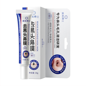 Dr. dumei Mască nazală pentru îndepărtarea punctelor negre – curățare profundă a porilor, exfoliere, strângerea porilor, 30 g