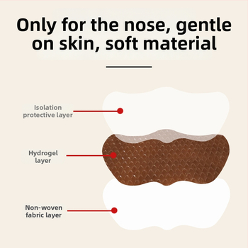 Nosis pleistras su Mugwortu — augalinė nosies priežiūra, 6 pleistrai dėžutėje, pagaminta Nanyang