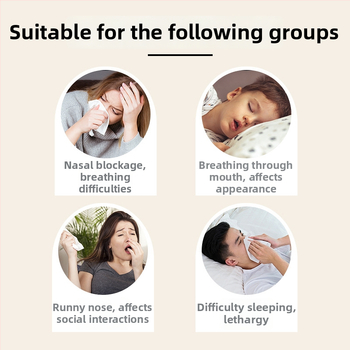 Nosis pleistras su Mugwortu — augalinė nosies priežiūra, 6 pleistrai dėžutėje, pagaminta Nanyang