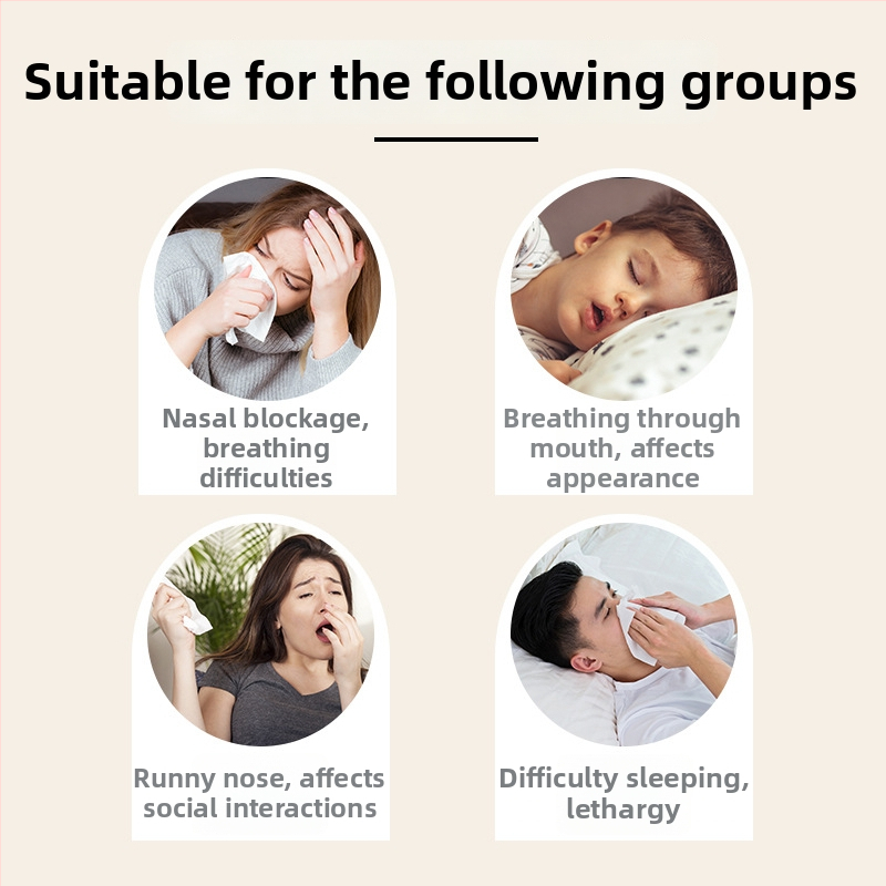 Nosis pleistras su Mugwortu — augalinė nosies priežiūra, 6 pleistrai dėžutėje, pagaminta Nanyang