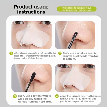 Nosies pleistrų rinkinys porų sutvarkymui ir juodųjų dėmių šalinimui (T-zonos priežiūra · 6 g×5 + 4 g×5 pleistrai · Mengtu Li Xue · Tinka normaliai/ riebiai/ mišriai/ sausai/ jautriai odai · Galiojimo laikas 3 metai)