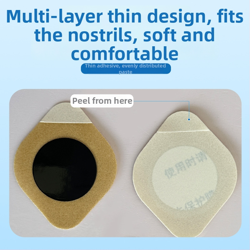 Ausų ir nosies atpalaidavimo pleistras - moksibustijos pleistras nosies priežiūrai, neaustas audinys, pritaikomas