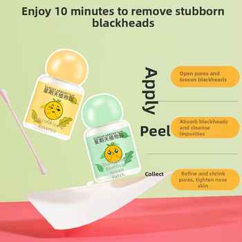 Žalioji kaukė nuo juodųjų taškų – rinkinys, 20 ml, T zonos priežiūra, riebalų kontrolė, šveitimas, porų susiaurėjimas