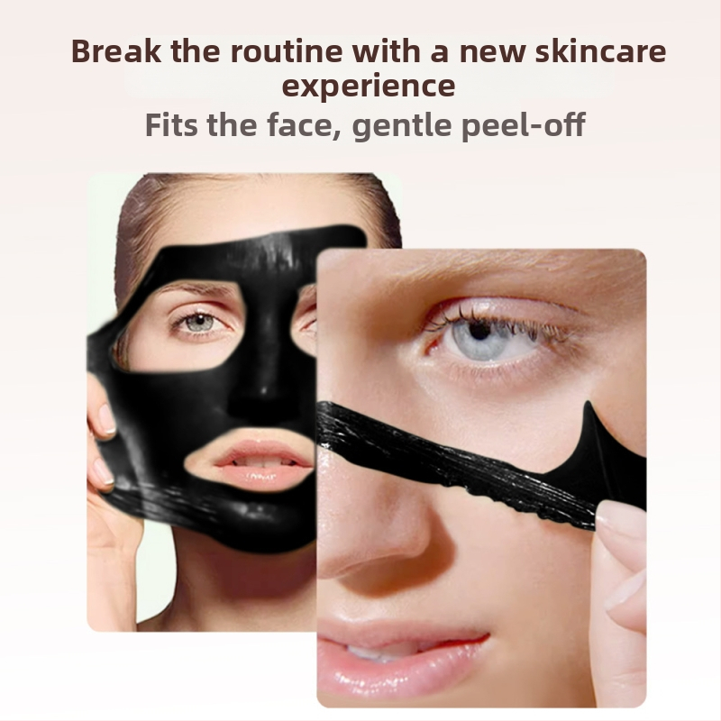Peel-off kaukė juodųjų porų šalinimui, drėkina ir maitina odą, universalus odos tipas, galiojimo laikas 3 metai