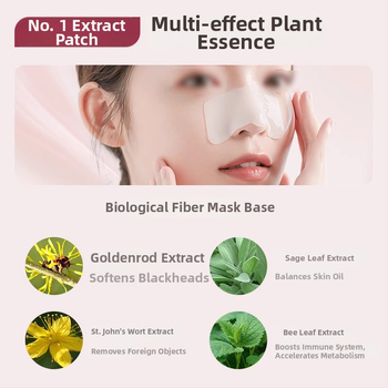 Mayllie Marbella Bandă pentru nas pentru eliminarea punctelor negre cu lichid de extragere, curățare pori, îngrijire facială delicată pentru toate tipurile de ten, 5 bucăți