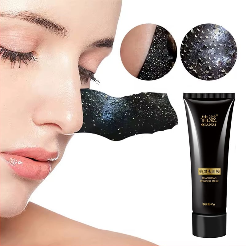 Mască de aspirare pentru puncte negre – mască peel-off pentru curățarea porilor, 60 ml, brand Qian Zi, valabilitate 3 ani