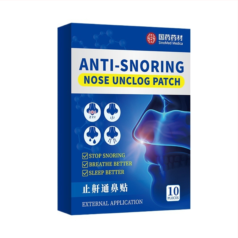 Nosies pleistras prieš knarkimą | žolinių kvapų aromatas; universalus tinkamas visiems vartotojams (Brūkšnys: 6942120840255; Kvapas: žolinis; Tinka visiems)