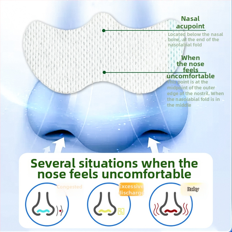 Bērnu deguna lentes ar augu ekstraktiem elpošanai un deguna kopšanai, augu smarža