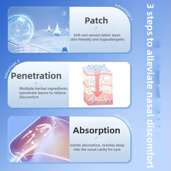 Augalinis nosies pleistras su Xanthium, universalus naudojimas, įprastos specifikacijos