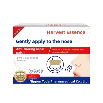 Nosies pleistras prieš knarkimą su žolelių kvapu — universalus visiems naudotojams ir odos tipams, įprastos specifikacijos