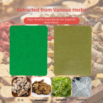 Pelyno nugaros pleistras laikysenos korekcijai — pelyno ekstraktas, skirtas nugarai, modelis Kang Tang Back Patch
