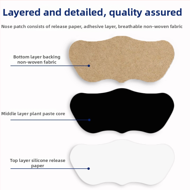 Long xixiang deguna plāksteris iesnām un deguna nosprostojumam, elpojošs augu aromāts, parastās specifikācijas