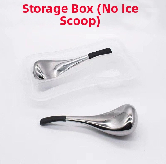 Roostevabast terasest Ice Wave Ball lusikas ilu massaažiks, käsitsi kujuline, külmkompress massaaž, 80–98 g, sobib koju ja ilusalongidele