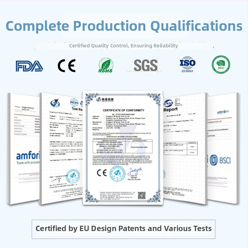 Nerūsējošā tērauda ledus viļņu bumba un ledus karote - skaistumam un masāžai, bez elektrības, acu masāža, 304