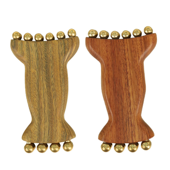 Sejas masāžas rīks ar 14 pērļu, fascijas pacēlums, ciets koks, 100 g, kastē 200 gab.