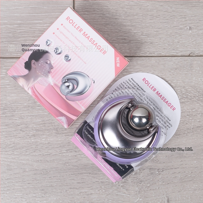 Roostevabast terasest rullmassaaž külmkompressiooniks naha hoolduseks, 1 kiirus, kodus kasutamiseks