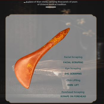 Surabaya Stone masāžas nūjiņa, pārnēsājams akmens masāžas instruments sejas un veselības masāžai