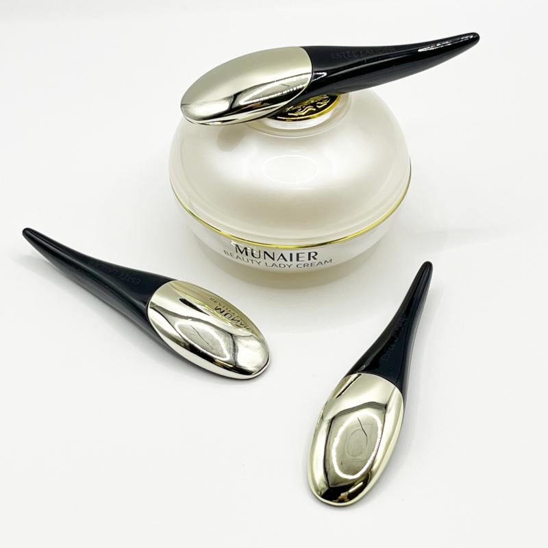 Silma hoolduse tööriist: silma kreemi aplikaator ja massaaž – tsink-sulam, manuaalne, elektrit pole, silmaümbruse piirkonnale (Kaisheng)