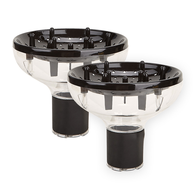 Dude PC skaidrus plaukų džiovintuvas su gaubtu, garbanų galva, lengvas formavimas, didelis bangų galvutė