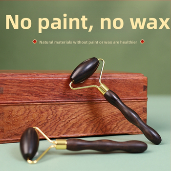 Puidust näomassaažirull – käsitsi näomassaaži tööriist, naha pingutamiseks; materjal: kõva puit; ilma elektrita