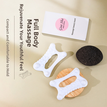 Guasha masāžas plāksne Saint Yuekang (Materiāls: dabiskā sveķu; Svars: 56 g; Iepakojums: 200 gab.; Piemērots veselības masāžai)