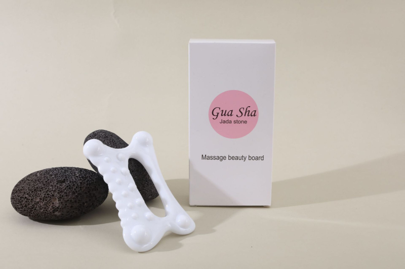 Guasha masāžas plāksne Saint Yuekang (Materiāls: dabiskā sveķu; Svars: 56 g; Iepakojums: 200 gab.; Piemērots veselības masāžai)