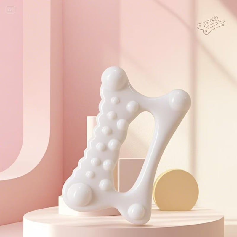 Guasha masāžas plāksne Saint Yuekang (Materiāls: dabiskā sveķu; Svars: 56 g; Iepakojums: 200 gab.; Piemērots veselības masāžai)