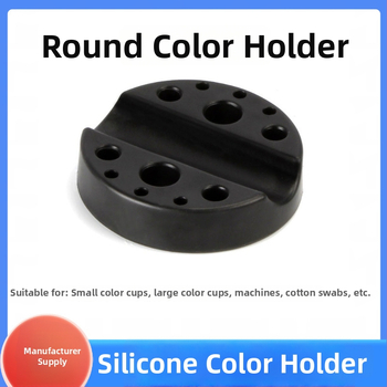 Tatuiruočių dažų silikoninis laikiklis — daugiafunkcinė lėkštė dažų puodeliams ir medvilnės vatos kempinėlėms