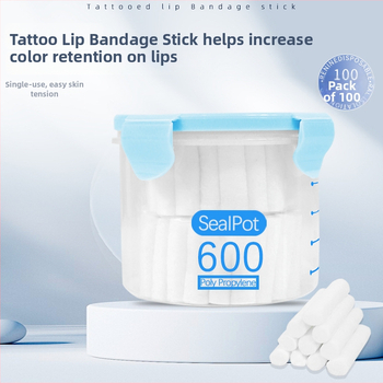 Vienkartinis lūpų tempimo įrankis polupermanentinėms lūpų tatuiruočių procedūroms, lūpų balinimas ir kontūro piešimas (100 vnt.)