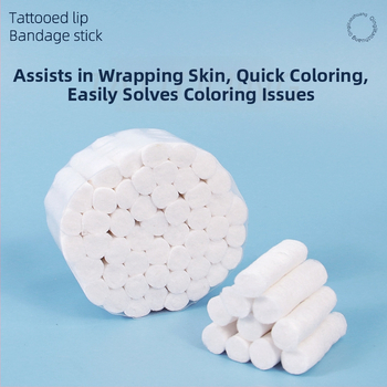 Vienkartinis lūpų tempimo įrankis polupermanentinėms lūpų tatuiruočių procedūroms, lūpų balinimas ir kontūro piešimas (100 vnt.)