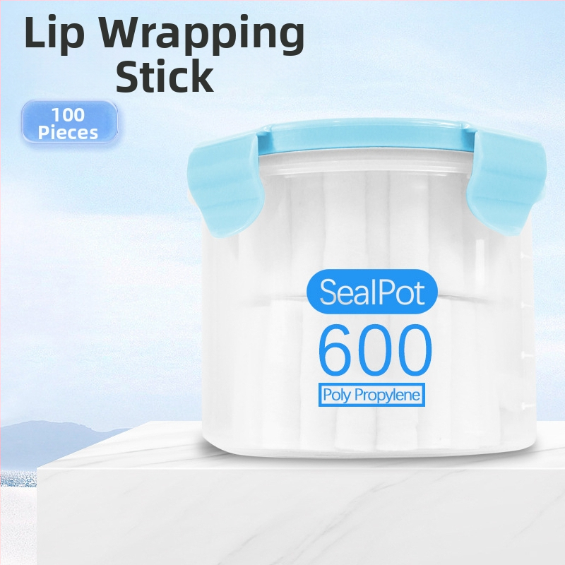 Vienkartinis lūpų tempimo įrankis polupermanentinėms lūpų tatuiruočių procedūroms, lūpų balinimas ir kontūro piešimas (100 vnt.)