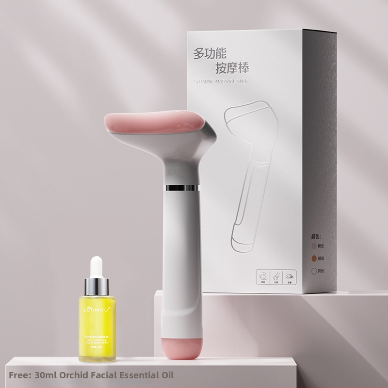 Edripin Akupunktūras Masāžas Rīks – Roku Masāžas Instruments Sejai, Acīm, Kaklam un Rokai – Veselības Masāžas Palīglīdzeklis, 158 g