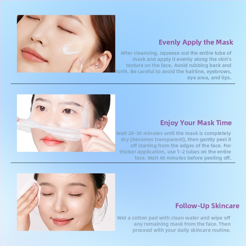 Riivmask kolagene peptiididega, niisutav ja toniseeriv segatüüpi naha jaoks (kehtivusaeg 3 aastat)