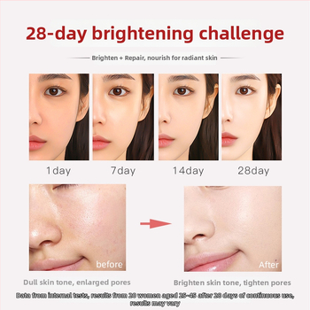 Éjszakai arckrém-maszk asztaxantin és tojássárgája kivonattal, krém-gél textúra, hidratál és világosítja a bőrtónust, 15 ml