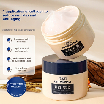 Kolagénes antiwrinkle krémmaszk hidratálásra, feszesítésre és fényesítésre, 100 ml, krém-gél maszk