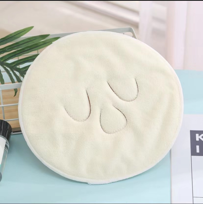 Han ke miao Veido kaukė su šiltu kompresu — koralo fleece, siuvimas, lengva iki 50 g