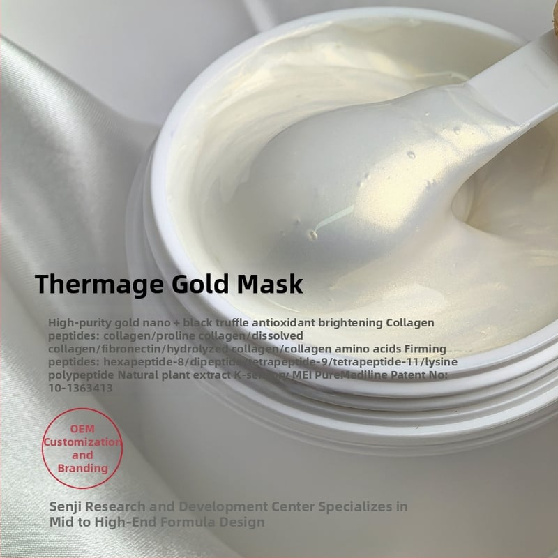 Senji House Camellia Kontsentreeritud Valgendav Maska, Kreem-Gel Maska, Kõikidele Naha Tüüpidele, Pehme Naha Efekt