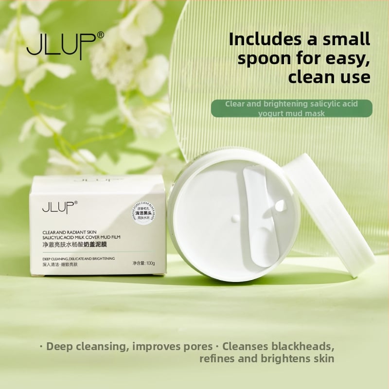 JLUP глинена маска за дълбоко почистване със салицилова киселина, 100 ml, за лице, подходяща за общ тип кожа
