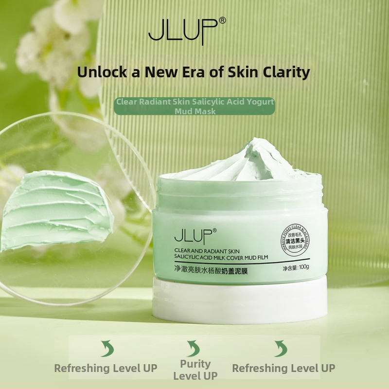 JLUP глинена маска за дълбоко почистване със салицилова киселина, 100 ml, за лице, подходяща за общ тип кожа