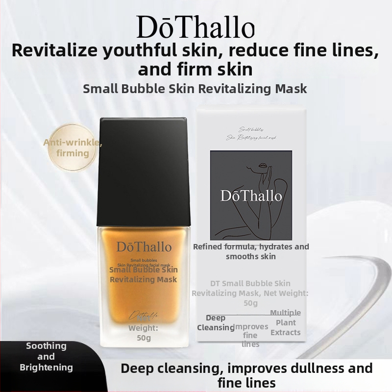 Dōthallo mullmask noorendav näomask, niisutab, heledab naha tooni, kreem-gel mask, 50 ml, sobib kõigile nahatüüpidele