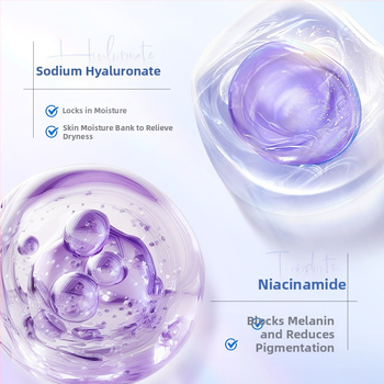 Naktinė veido kaukė mišriai odai — krem-gelis kaukė, 80 ml, drėkinimas, šviesinimas ir strazdanų šalinimas