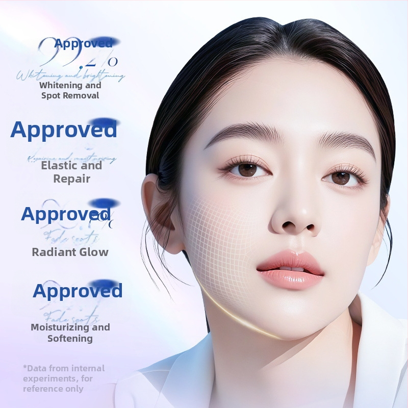 Öine valgendav näomask kombinatsiooniks nahale — kreem-gel mask, 80 ml, niisutus, valgendamine ja laigude korrigeerimine