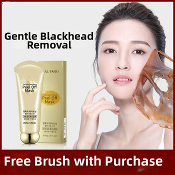 Peel-off kaukė veidui visai odai (3 metų galiojimo laikas; sutraukia poras; drėkina ir maitina; valo juoduosius taškus)