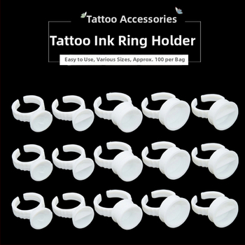 Tatuiruotės pigmento puodelis, pigmento dubuo, blakstienų klijų padėklas – universalus naudojimas