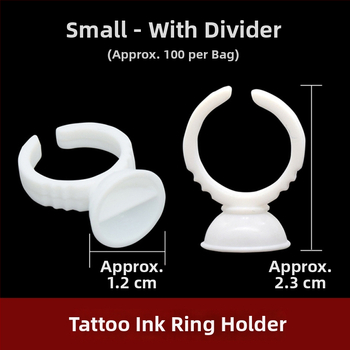 Tatuiruotės pigmento puodelis, pigmento dubuo, blakstienų klijų padėklas – universalus naudojimas