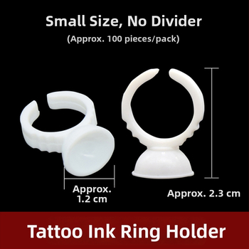 Tatuiruotės pigmento puodelis, pigmento dubuo, blakstienų klijų padėklas – universalus naudojimas