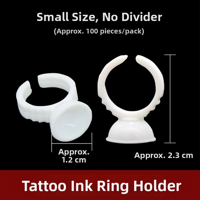 Tatuiruotės pigmento puodelis, pigmento dubuo, blakstienų klijų padėklas – universalus naudojimas